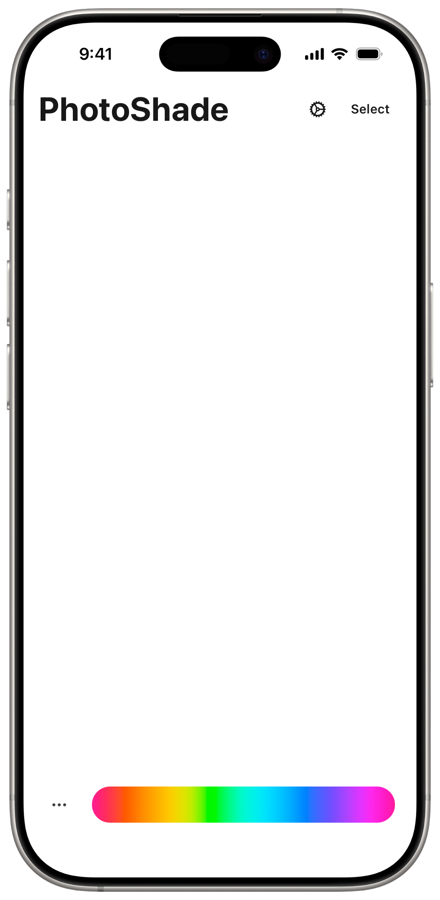 iPhone with PhotoShade